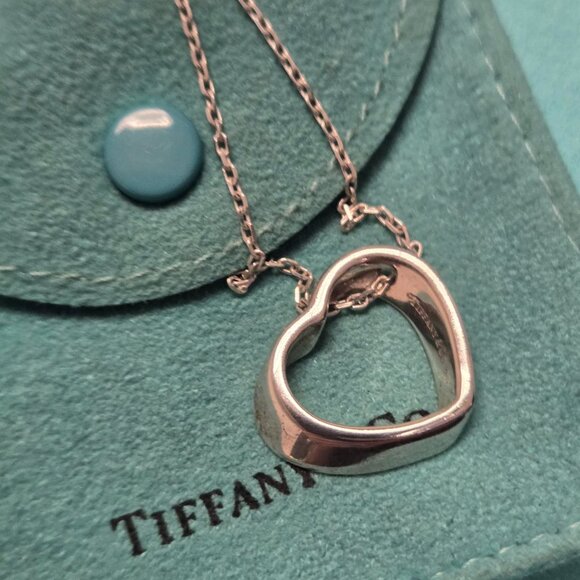 Tiffany & Co. Open Heart Pendant - Picture 3 of 16
